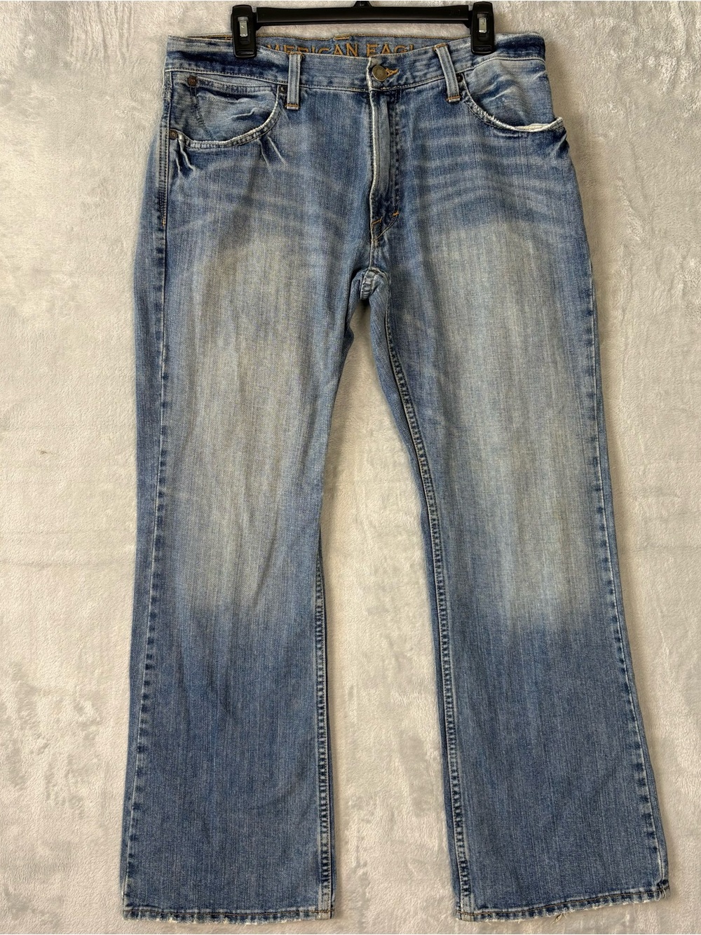 Vtg 90s American Eagle Low Rise Boot Jeans Men’s Size 33x30 Cowboy Hip Faded